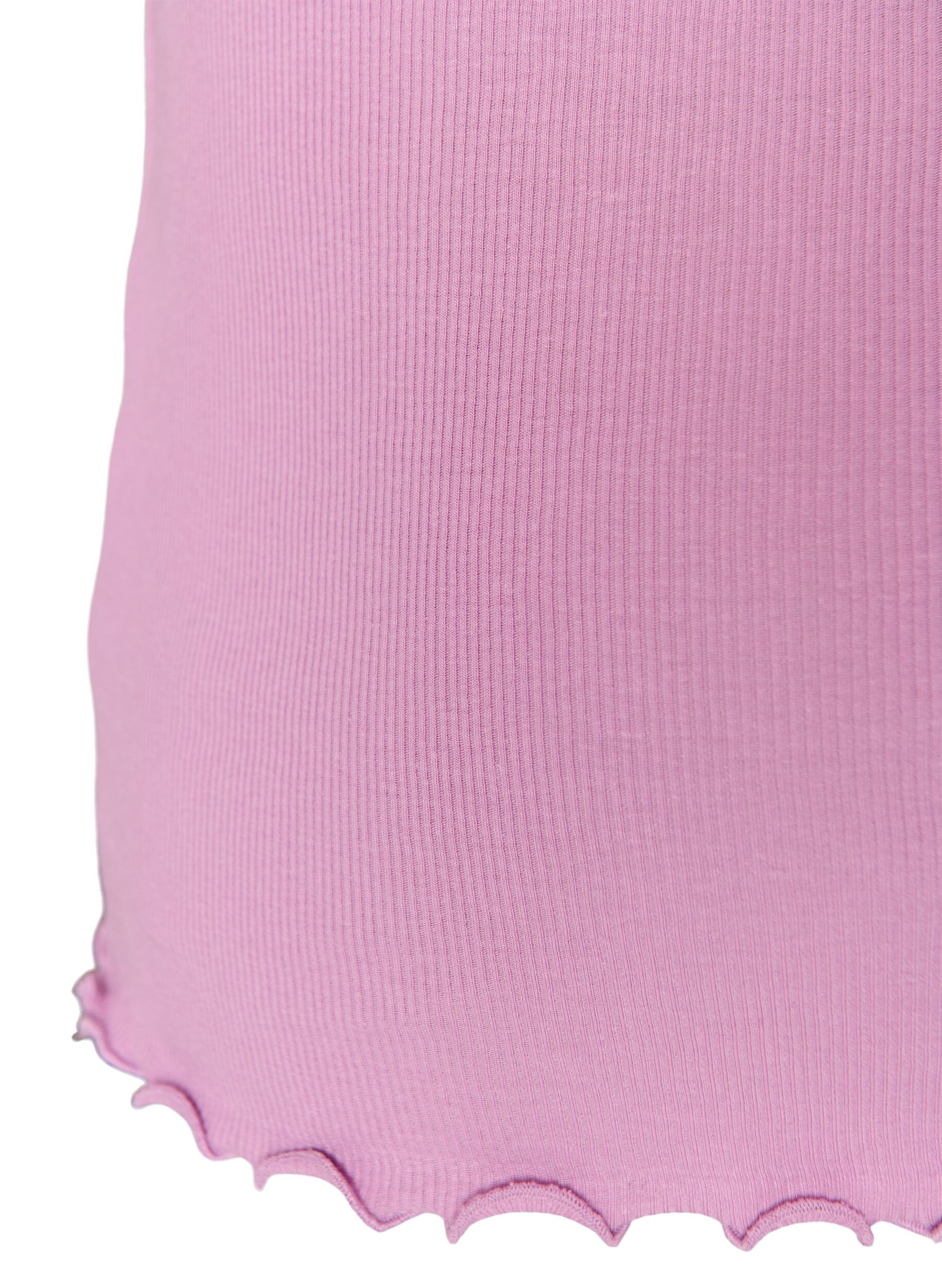 ZizziTop med blondekant, Lilla, Packshot image number 3