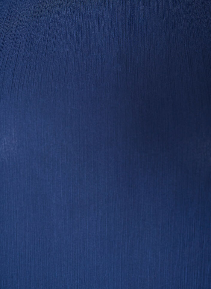 Chiffonbluse med transparente &aelig;rmer, Bl&aring;, Packshot image number 2