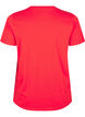 Basis t-shirt i bomuld med rund hals , R&oslash;d, Packshot image number 1