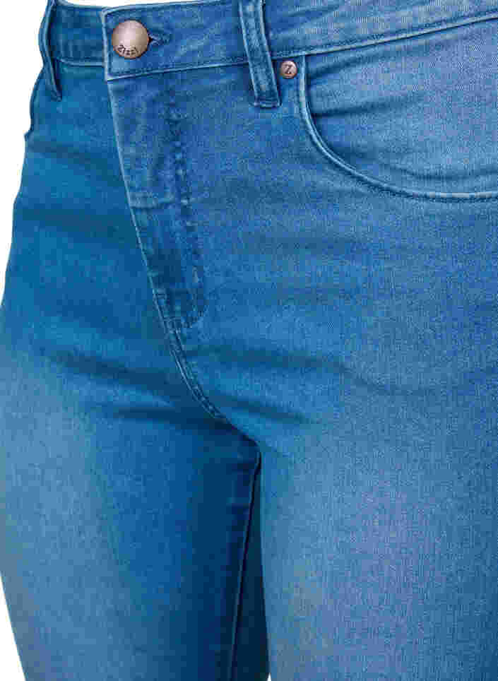 Super slim Amy jeans med høj talje, Lt blue Denim, Packshot image number 2