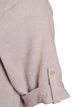 Tunika i h&oslash;r og viskose med A-facon, Beige, Packshot image number 3