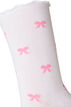 Bomuldsstr&oslash;mper med motiver, Hvid, Packshot image number 2