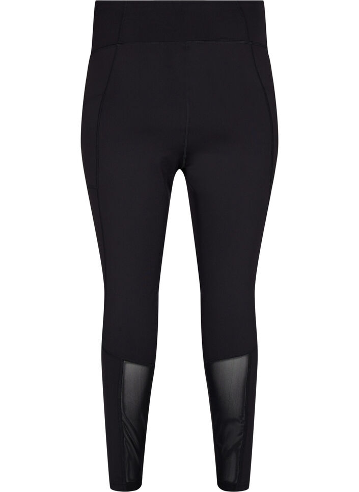 CORE, POCKET TIGHTS - Træningstights med lomme, Black, Packshot image number 1