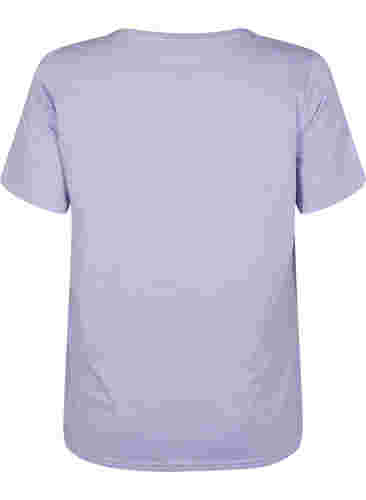 FLASH - T-shirt med motiv, Lavender, Packshot image number 1