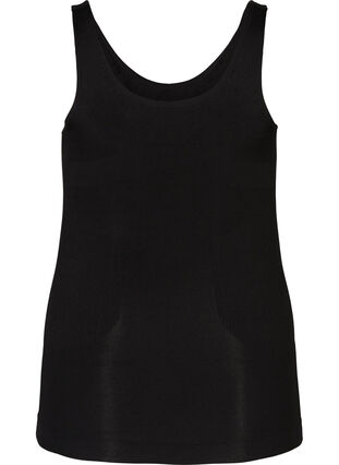 Shapewear top med brede stropper, Black, Packshot image number 1