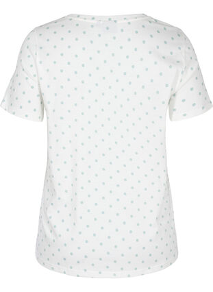 Prikket t-shirt i bomuld, Snow White W. Dot, Packshot image number 1