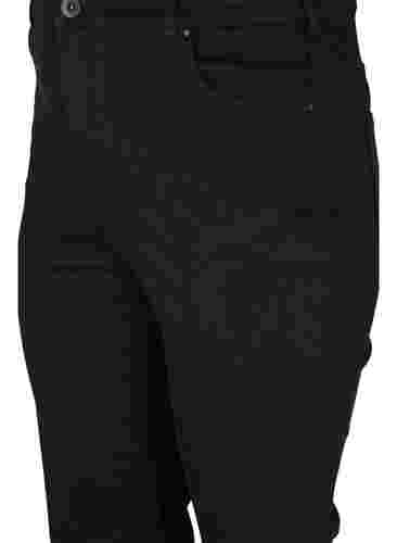 Flared jeans med ekstra høj talje, Black, Packshot image number 3
