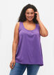 2-pak top i bomuldsblanding, Deep Lavender/Black, Model image number 0