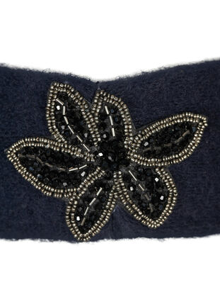 Pandebånd med perler, Navy, Packshot image number 2