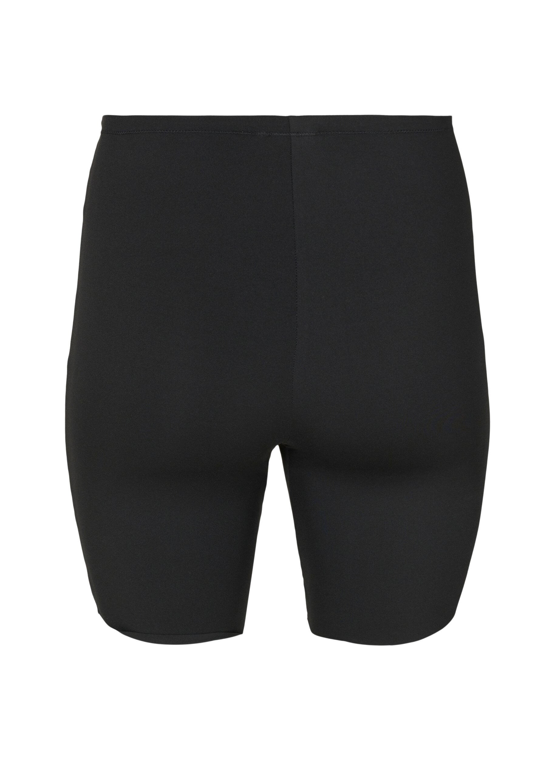 Zizzi Light shapewear shorts med h&oslash;j talje, Sort, Packshot image number 1