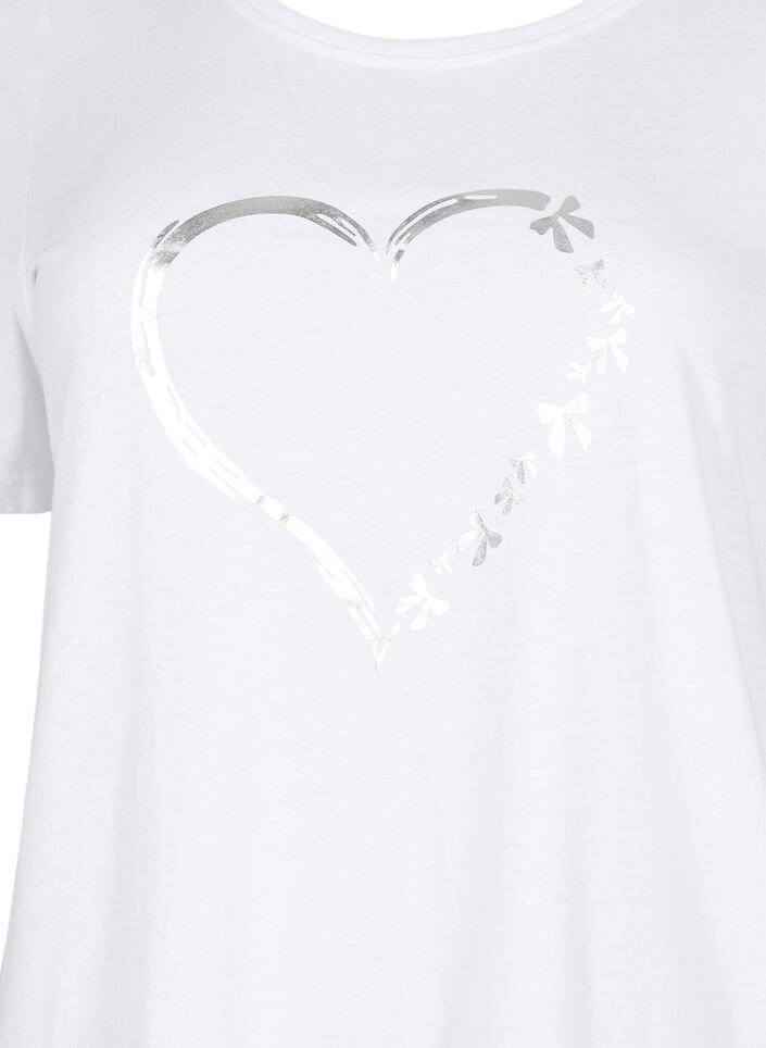 FLASH - T-shirt med motiv, Hvid, Packshot image number 2