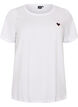 T-shirt med motiv, Hvid, Packshot image number 0
