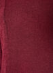 Jerseybluse med ribstruktur og A-form, R&oslash;d, Packshot image number 2