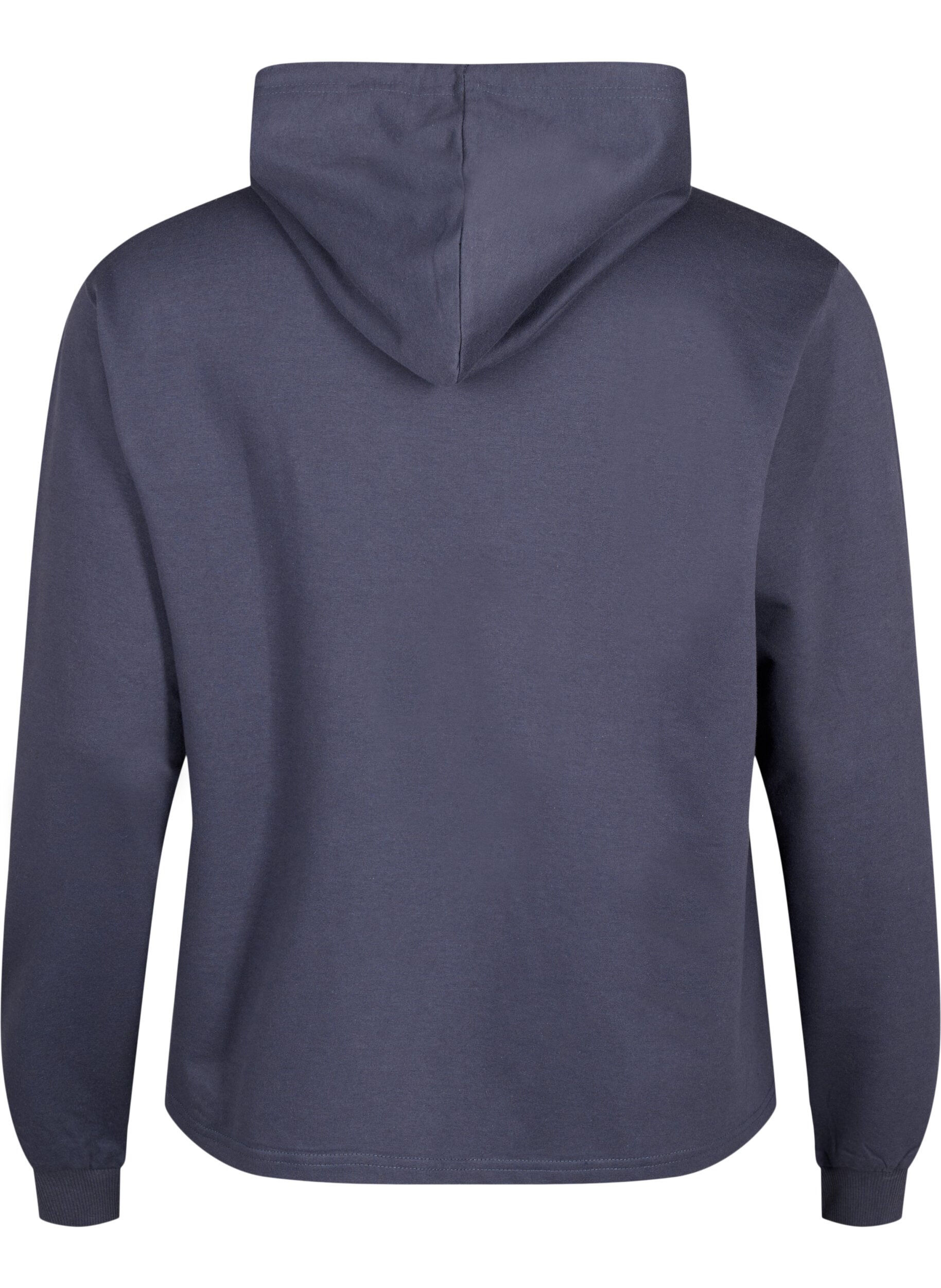 Zizzi Sweat h&aelig;ttetr&oslash;je, Ombre Blue, Packshot image number 1