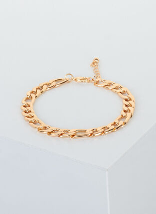Guldfarvet armbånd, Gold Metal, Packshot image number 1