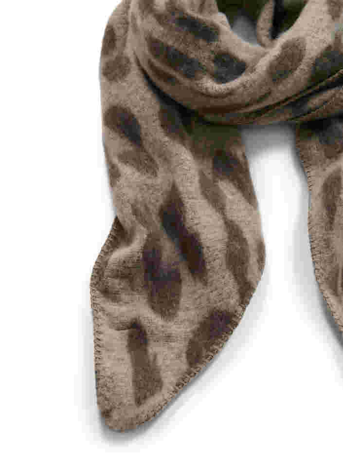Halstørklæde med mønster, Grey/Brown Leo, Packshot image number 1