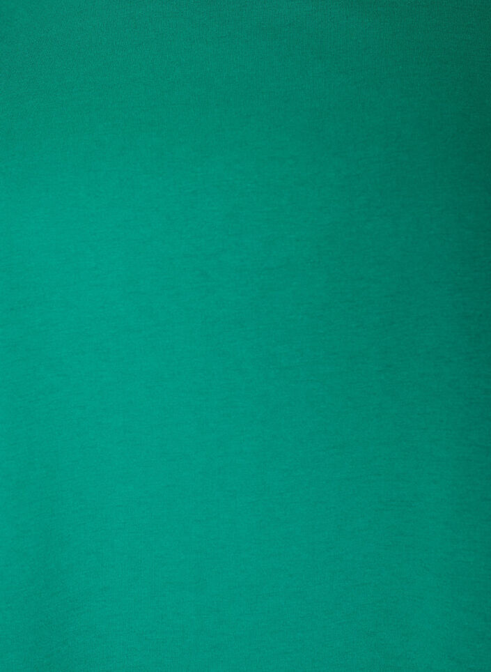 Kort&aelig;rmet T-shirt i bomuldsblanding, Gr&oslash;n, Packshot image number 2