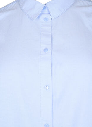 Langærmet skjorte i bomuld, Serenity, Packshot image number 2