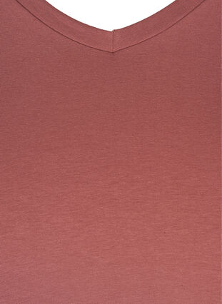 Basis t-shirt, Rose Brown, Packshot image number 2