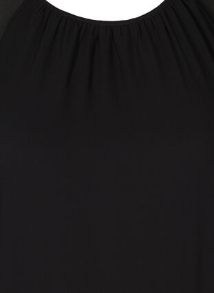 Tunika med 3/4 ærmer, Black, Packshot image number 2