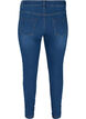 Jeggings i bomuldsblanding, Blue denim, Packshot image number 1