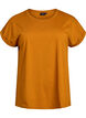 Kort&aelig;rmet t-shirt i bomuldsblanding, Orange, Packshot image number 0