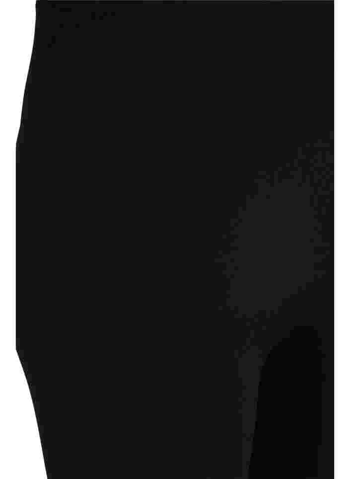Light shapewear shorts med høj talje, Black, Packshot image number 2