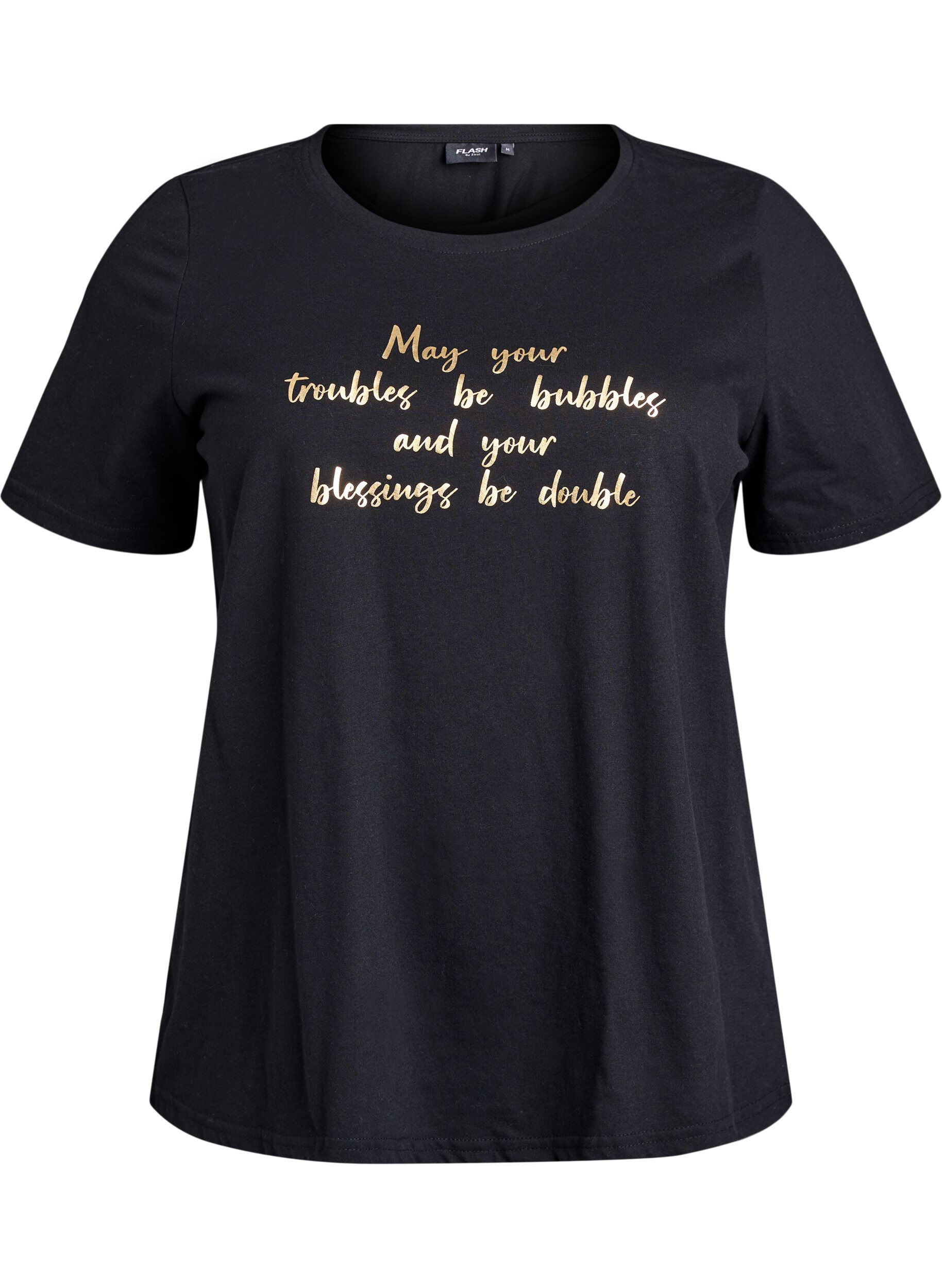 FLASH - T-shirt med motiv