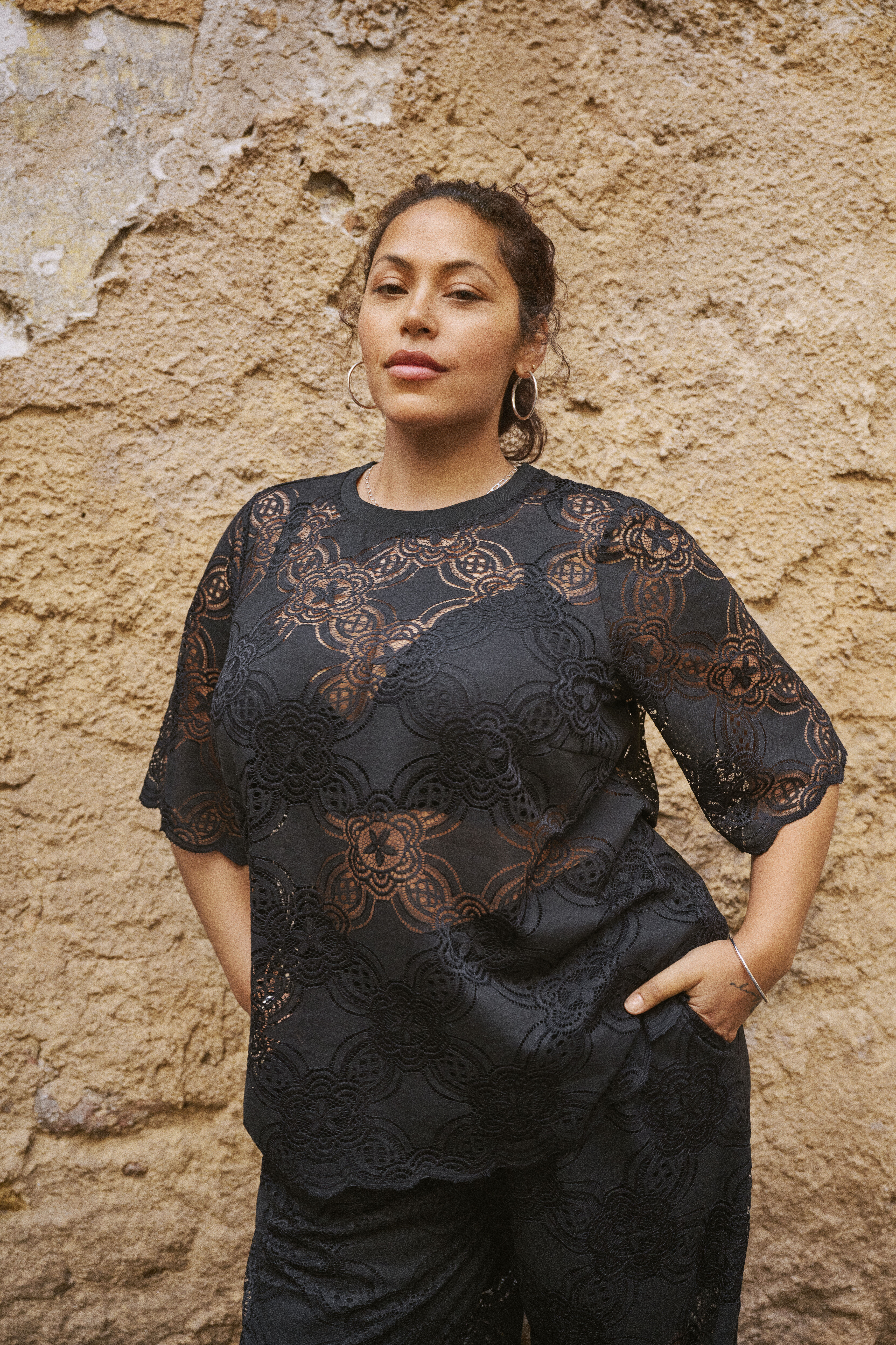 Zizzi Sort blondes&aelig;t, , Model