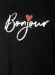 T-shirt med motiv, Sort, Packshot image number 2