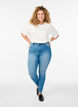Super slim Amy jeans med h&oslash;j talje, Bl&aring;, Model image number 0