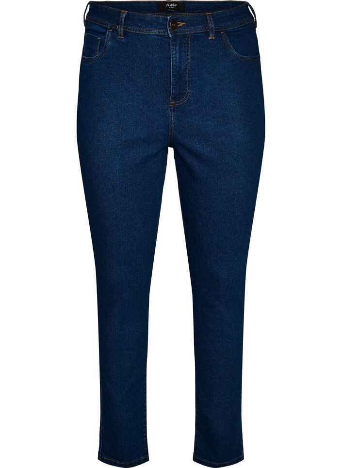 Jeans med super slim fit, Bl&aring;, Packshot image number 0