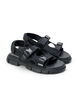 Wide fit - Sports sandal , Sort, Packshot image number 3