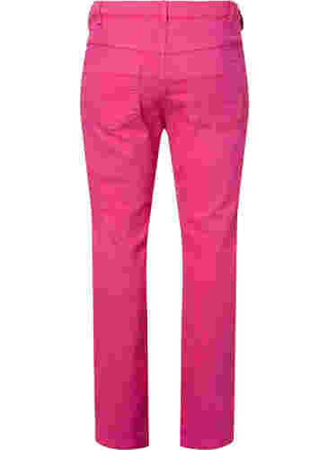 Emily jeans med normal talje og slim fit, Shock. Pink, Packshot image number 1