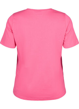 FLASH - T-shirt med rund hals, Hot Pink, Packshot image number 1
