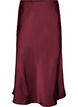 Satin midi-nederdel, R&oslash;d, Packshot image number 0