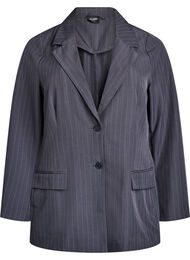 Blazer med lommer og slids, Gr&aring;