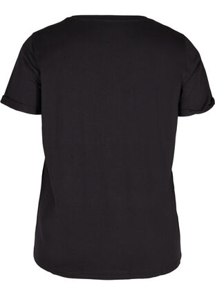 Trænings t-shirt med print, Black Swearing, Packshot image number 1