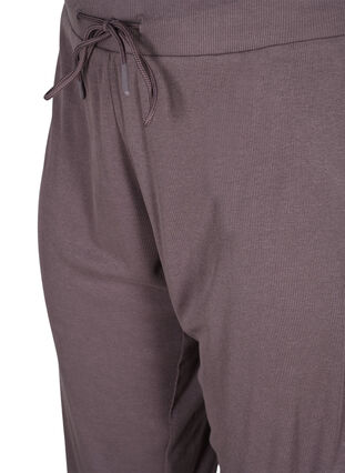 Løse culotte bukser i ribkvalitet, Sparrow, Packshot image number 2