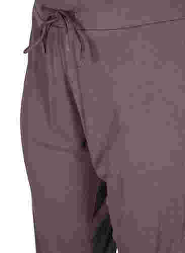 Løse culotte bukser i ribkvalitet, Sparrow, Packshot image number 2