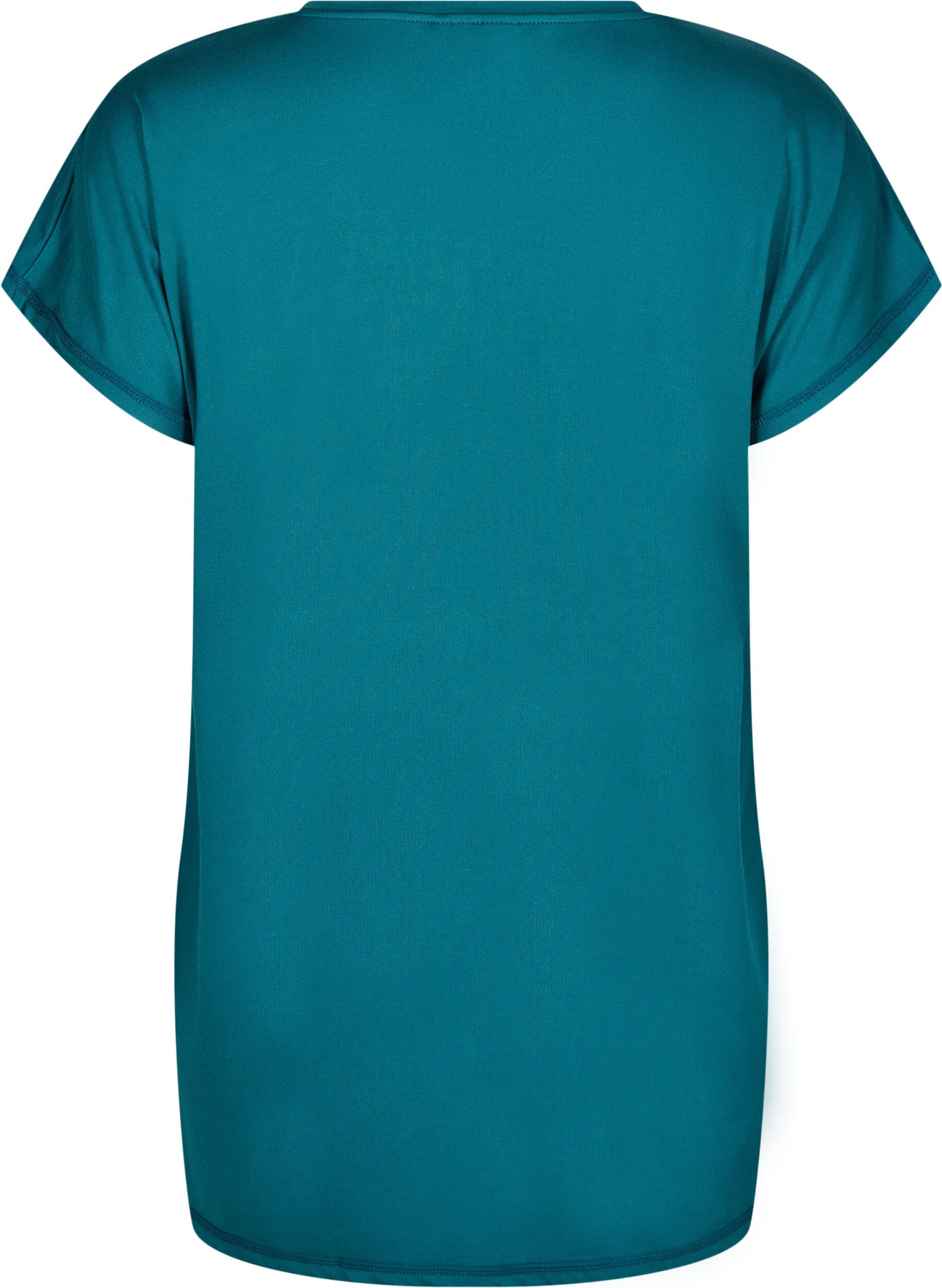 ZizziLang tr&aelig;nings t-shirt, Gr&oslash;n, Packshot image number 1