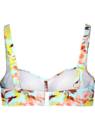 Printet bikini overdel, Bright Flower, Packshot image number 1