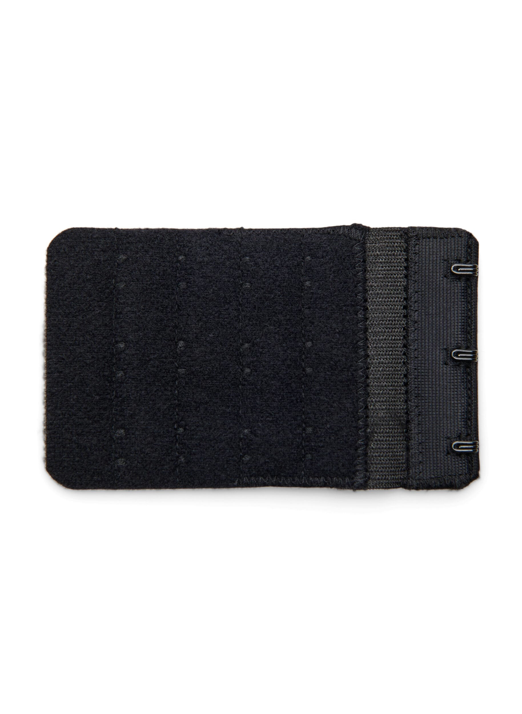 Zizzi Bh forl&aelig;nger med 3 h&aelig;gter, Sort, Packshot image number 1