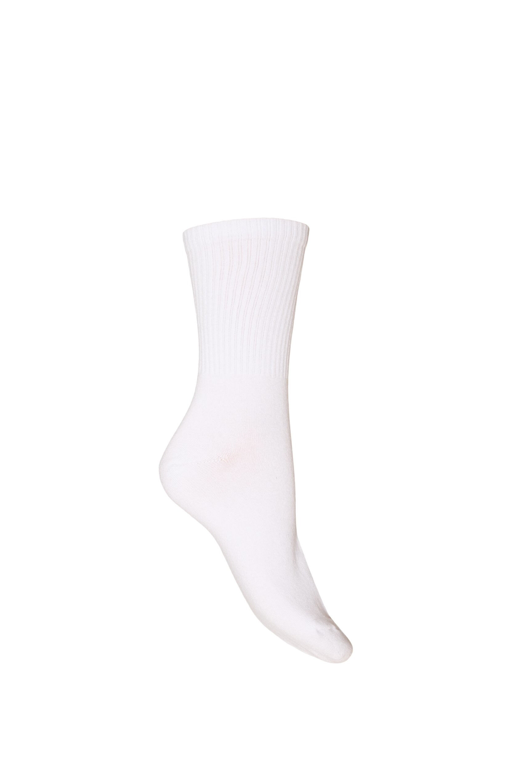 ZizziBomuldsstr&oslash;mper med motiv, Hvid, Packshot image number 1
