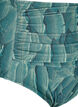 Bikini trusse med print og h&oslash;j talje, Gr&oslash;n, Packshot image number 2