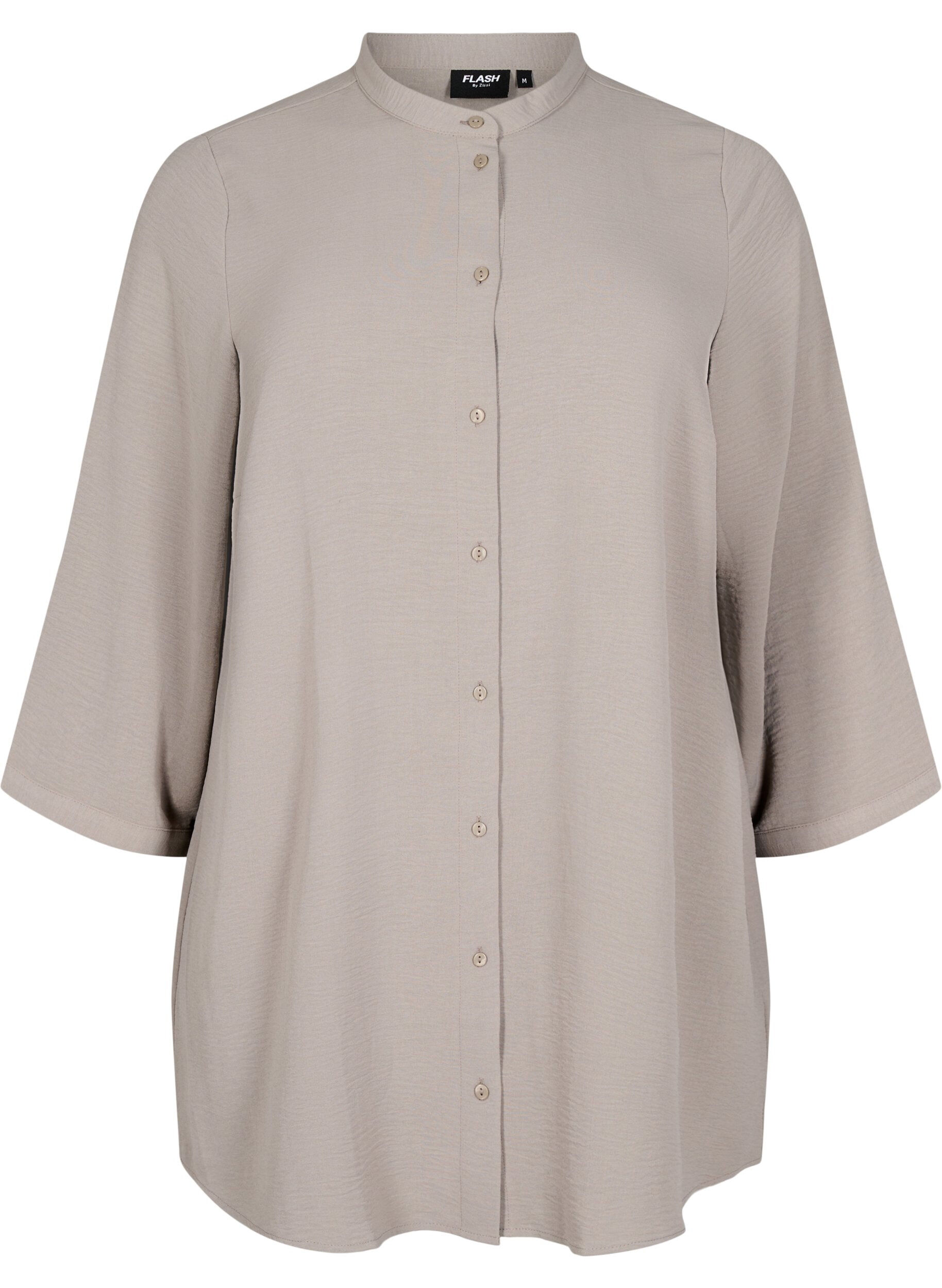 ZizziTunika med 3/4 &aelig;rmer, Beige, Packshot image number 0