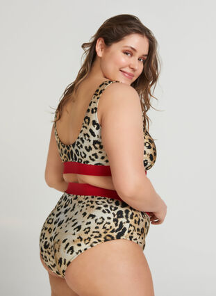 Bikini overdel, Young Leopard Print, Model image number 1