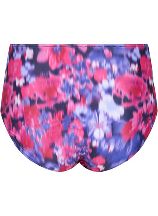 Bikini underdel med print og høj talje , Pink Flower AOP, Packshot image number 1