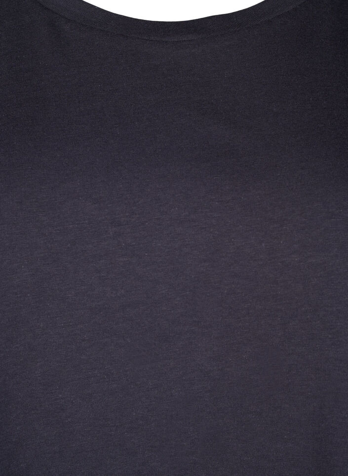Kort&aelig;rmet t-shirt i bomuldsblanding, Gr&aring;, Packshot image number 2