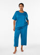 T-shirt i modalmix, Bl&aring;, Model image number 1